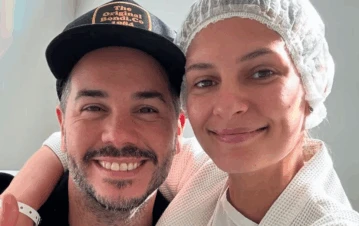 La primera foto de la hija recién nacida de Nicolás Magaldi: "Lo que nos costó"