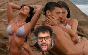 Las fotos al límite de Sofi Gonet con su nuevo chongo en Brasil que enloquecieron a Homero Pettinato