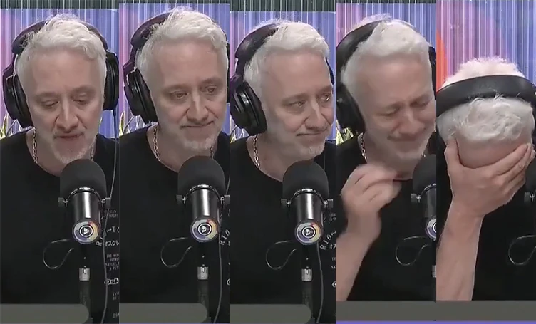 Andy Kusnetzoff cayó en una crisis de llanto imparable al hablar del ajuste de Milei en discapacidad