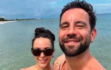 La foto prohibida de Cachete Sierra que mostró por error su novia y causó un escándalo