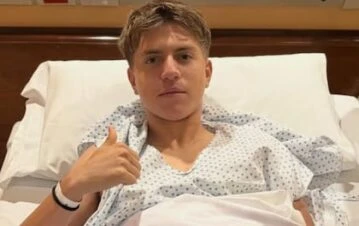 El desgarrador mensaje de Valentino López tras pasar por una durísima operación