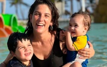 El video de los hijos de Juana Repetto al enterarse que tendrán otro hermano
