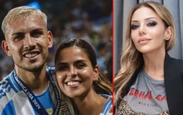 La mujer de Leandro Paredes contó qué sintió tras la polémica infidelidad con Evangelina Anderson
