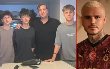 Así fue el reencuentro de Maxi López con sus tres hijos para protegerlos de Mauro Icardi