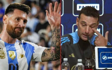 Lionel Scaloni se quebró en vivo y lloró por el último partido de Lionel Messi