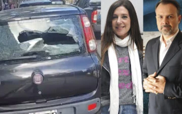 ¡Grave! Atacaron el edificio de Radio 10 y destruyeron el auto de los conductores principales: "Atentado"