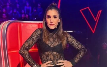 El jugado look de La Sole en La Voz que provocó una polémica con Romina Malaspina