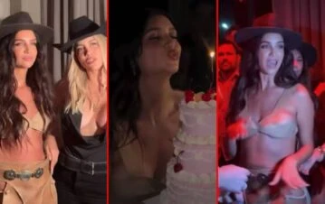 La exclusiva fiesta de cumpleaños de Zaira Nara junto a Wanda, su familia y amigos famosos