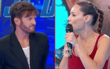 El incómodo momento que Pampita le hizo vivir a Axel en pleno vivo