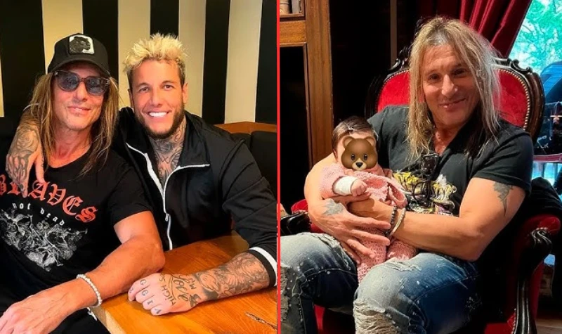 Claudio Caniggia mostró cómo fue su día junto a Alex Caniggia y su nieta Venezia