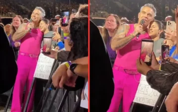 Robbie Williams le confirmó a una fanática argentina una noticia impresionante: "El año que viene"