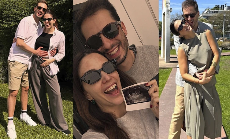 La conductora Luli Trujillo y el periodista Darío Gannio van a tener un hijo