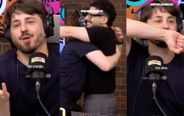 ¡Viva el amor! Pampito se comprometió en vivo y puso contra las cuerdas a Diego Leuco: "Prometió pagar el casamiento"