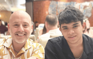 La emoción de José María Muscari por el gran logro de su hijo