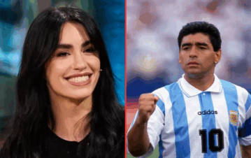 Lali Espósito confesó cuál es la conexión que tiene con Diego Maradona y cuál fue la decisión que tomó