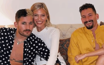 El incendiario video de Stefi Roitman confundiendo a su esposo Ricky con su hermano Mau