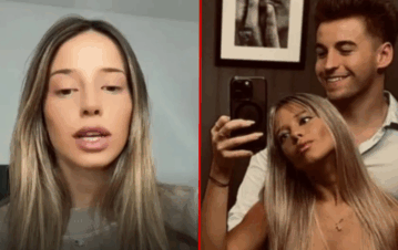 El ex de Zoe Bogach la escrachó públicamente con chats subidos de tono