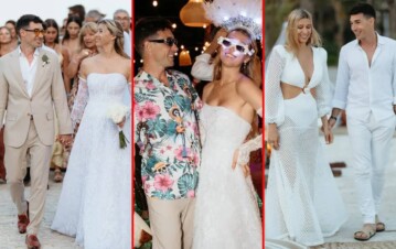 Así fue la exclusiva boda en el Caribe del periodista Agustín Neglia, conductor de América TV