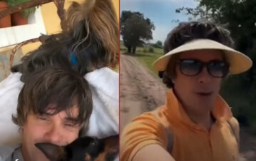 Así es la casa de campo de Robertito Funes Ugarte: un refugio de perros a minutos de CABA