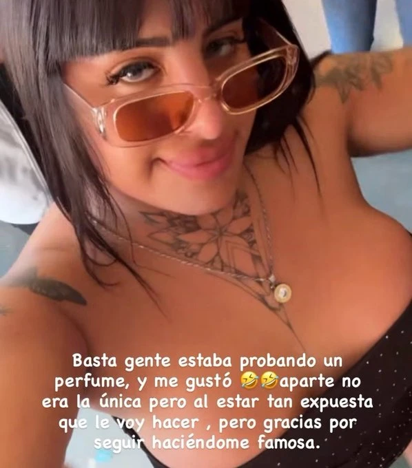 LA EXTRAÑA EXPLICACION DE LA INFLUENCER "LA COQUETA".