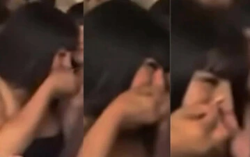 la influencer del momento fue filmada inhalando una sustancia