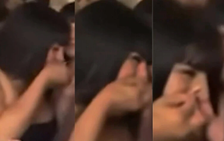 la influencer del momento fue filmada inhalando una sustancia