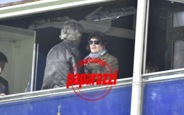 ¡Fotos exclusivas! Johnny Depp asistió al partido de Boca y revolucionó La Bombonera