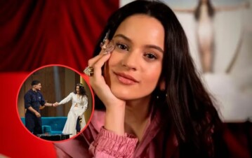 ¿Encontró el amor en Argentina? El romántico flechazo de Rosalía con un famoso productor de El Trece