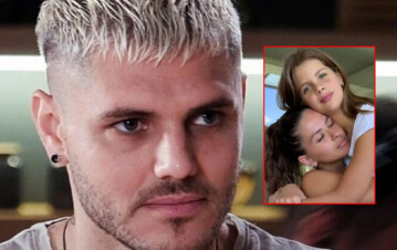 La crisis que sufrió Mauro Icardi junto a la China Suárez y sus hijas: "Se puso a llorar. Es muy fuerte"