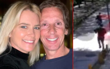 Las imágenes del terror: así entraron 5 delincuentes a la casa de Valeria Mazza y se encontraron a la familia