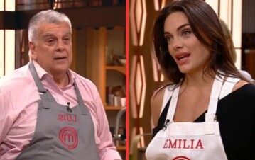 Emilia Attias enfrentó a Luis Ventura en MasterChef por una pelea del pasado y Wanda Nara lo hundió