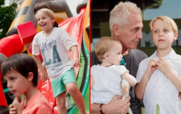 Las fotos de la exclusiva fiesta del cumpleaños de Mirko, el hijo mayor de Marley