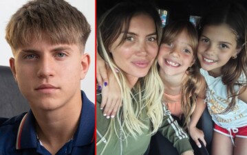 El duro reclamo de Valentino López a su mamá Wanda Nara por sus hijas con Mauro Icardi