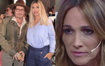 ¡Arde Telefe! La foto de Wanda Nara con Johnny Deep hizo explotar a Vero Lozano: "Está recaliente"