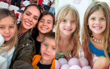 Las fotos de las hijas de Wanda Nara y de la China Suárez, juntas y en familia: “Las nenitas estaban…”