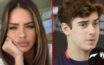 Franco Colapinto se burló de la China Suárez con un terrible mensaje