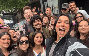 Las fotos de los increíbles días de Dua Lipa en Buenos Aires rodeada de fans