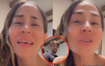 El pase de facturas de Jimena Barón a su pareja Matías Palleiro porque se va solo a Brasil: “Cuando me enteré…”