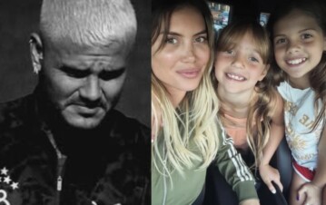 ¿Y la China Suárez? Las reglas que Mauro Icardi tuvo que aceptar para volver a ver a sus hijas con Wanda Nara