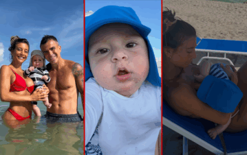 Sol Pérez se fue de vacaciones por primera vez con su bebé de x años: qué playa eligió