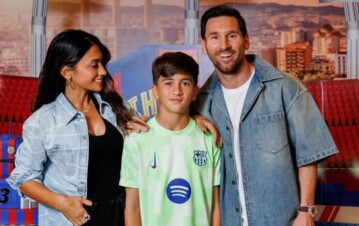 ¡Enorme! Las fotos del cumpleaños de 13 de Thiago, el hijo mayor de Leo Messi y Antonela Roccuzzo