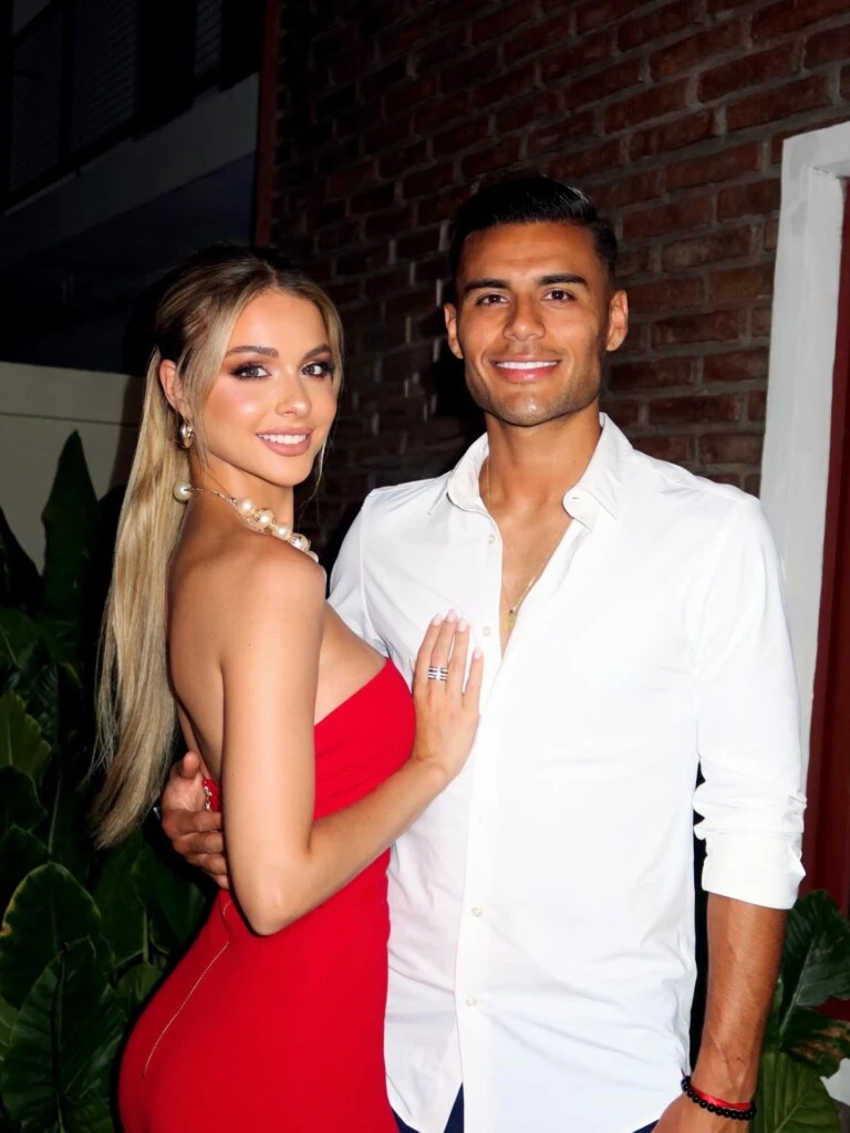 LA FOTO CON LA QUE FAUSTO VERA Y LA EX AGAPORNIS ALDANA MASSET BLANQUEARON SU ROMANCE