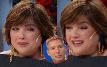 Araceli González se quebró en la mesa de Mirtha Legrand y lloró por Adrián Suar: "No me llevo con él, es un..."