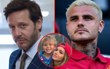 Qué hizo Benjamín Vicuña tras ver el regalo que Mauro Icardi le dio a su hijo Amancio