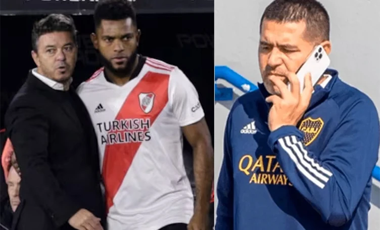 Borja no descartó jugar en Boca y hay escándalo en River