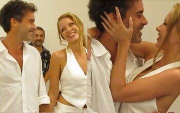 ¡Se casaron Nicolás Cabré y Rocío Pardo! Las fotos y los videos de la boda y los festejos del año