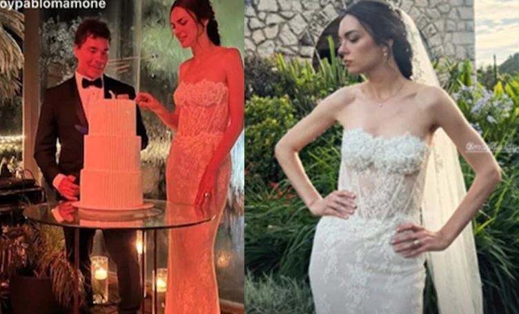 Se casó un "ex" de la China y se armó polémica en torno a ella