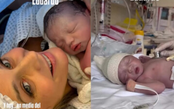 ¡Acá está Isidro! El tierno álbum de fotos del hermoso bebito que convirtió a Rocío Marengo en mamá a los 45 años