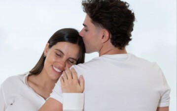 Las fotos íntimas de Julián Álvarez y su novia a días de ser papás de su primer hijo