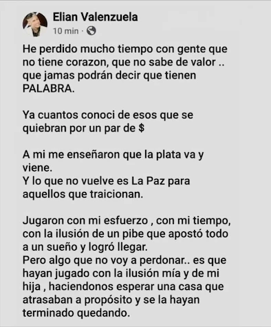 EL DESESPERADO DESCARGO DE L-GANTE